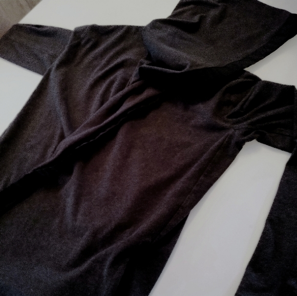 Super soft Adidas Climalite hooded top in charcoal and black S - Picture 11 of 16